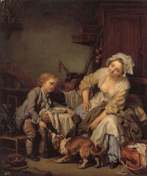 Jean Baptiste Greuze Tournus Sweden oil painting art